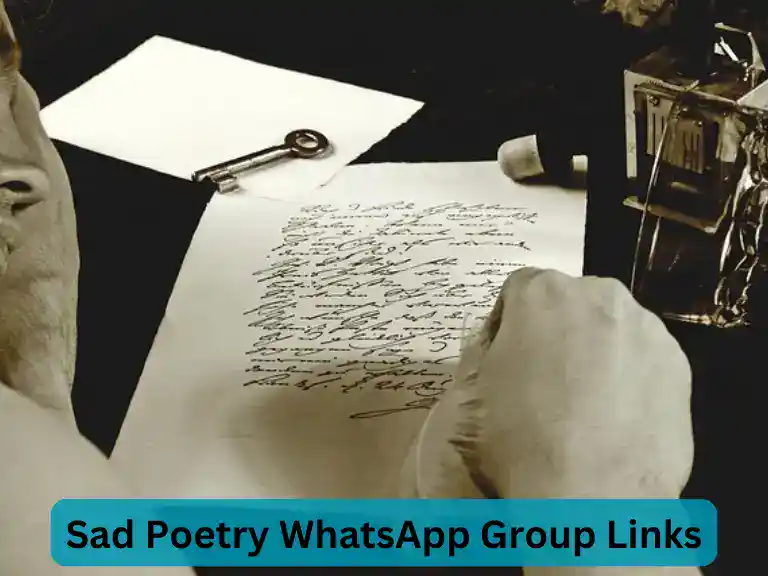 1780+ Sad Poetry WhatsApp Group Links 2024